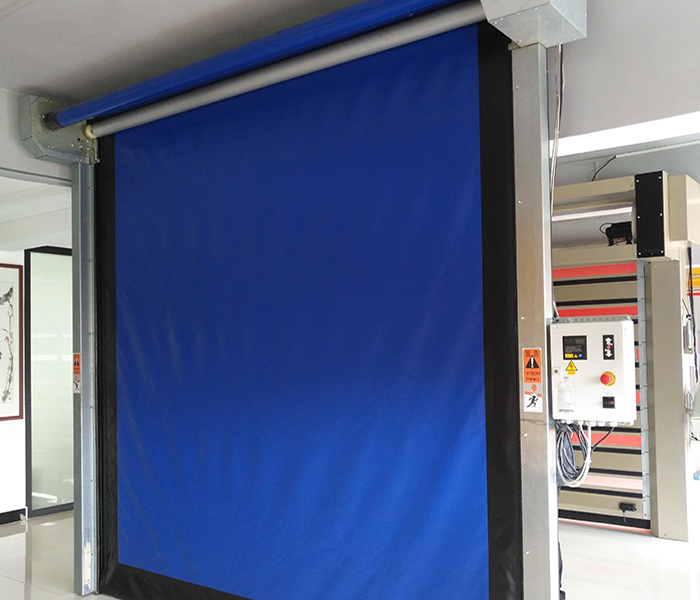 软质快速堆积门